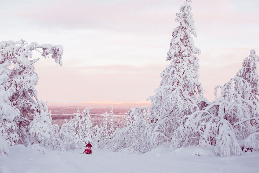 Sneeuwscootertour van Lapland, winteravontuur 2021/2022